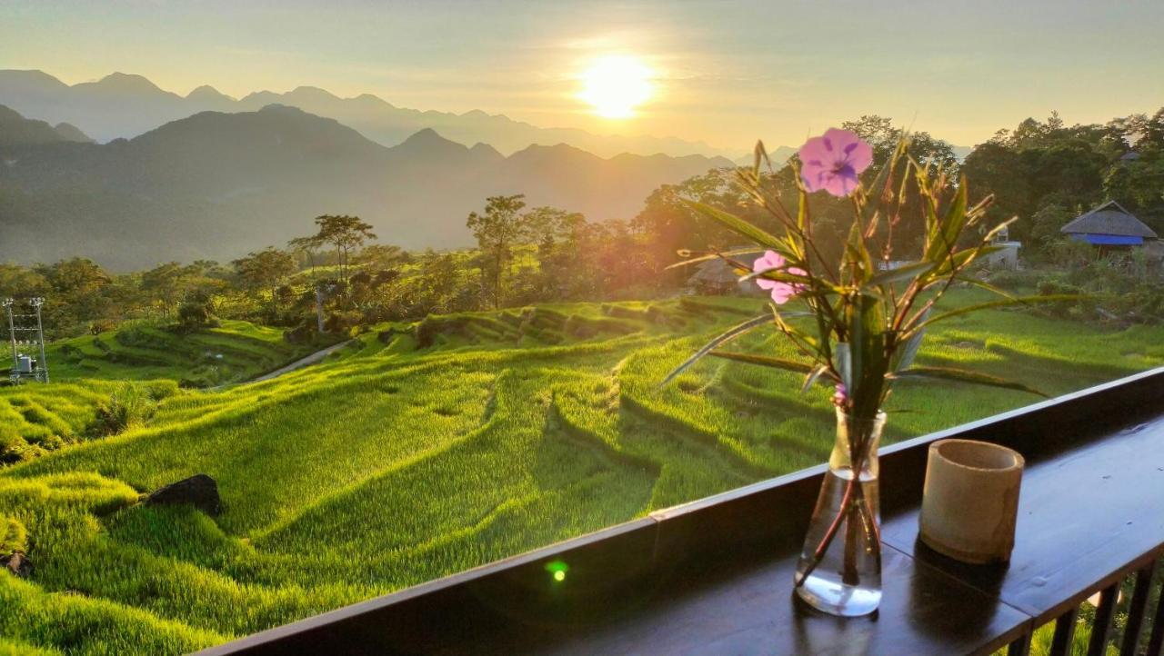 Pu Luong May Home & Cafe Lang Bang Kültér fotó