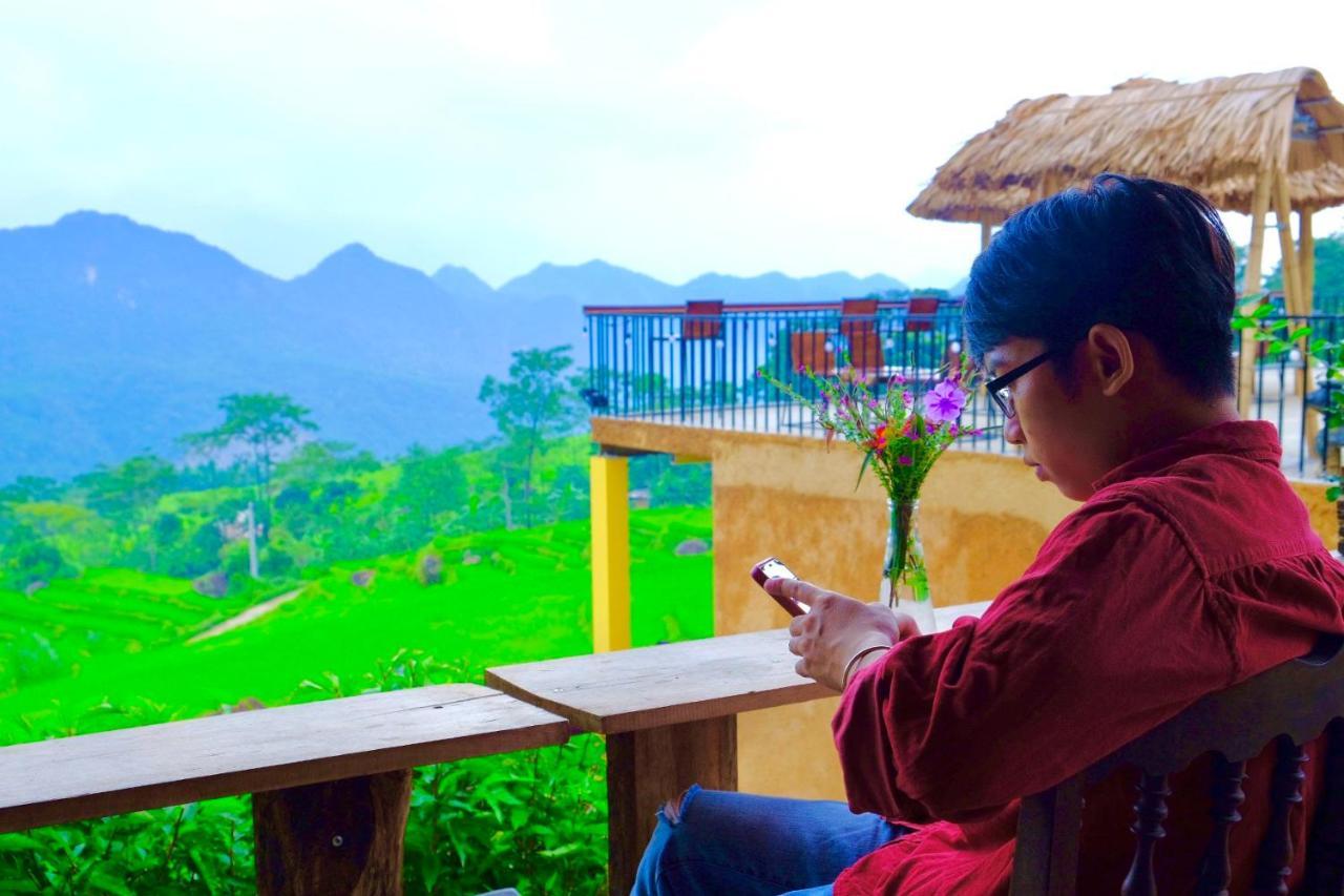 Pu Luong May Home & Cafe Lang Bang Kültér fotó