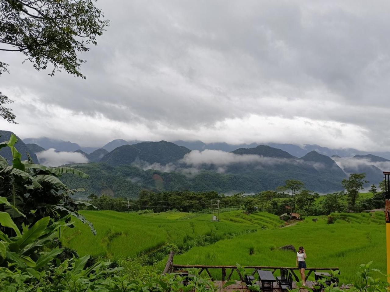 Pu Luong May Home & Cafe Lang Bang Kültér fotó