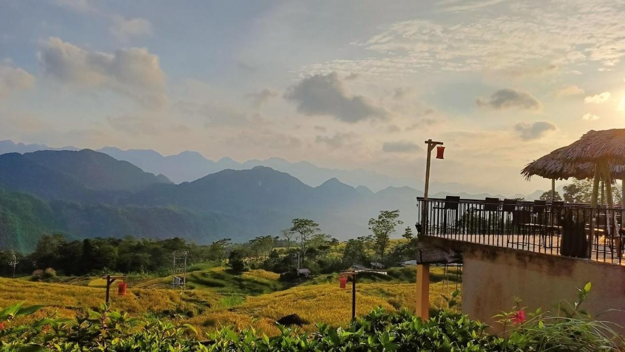 Pu Luong May Home & Cafe Lang Bang Kültér fotó