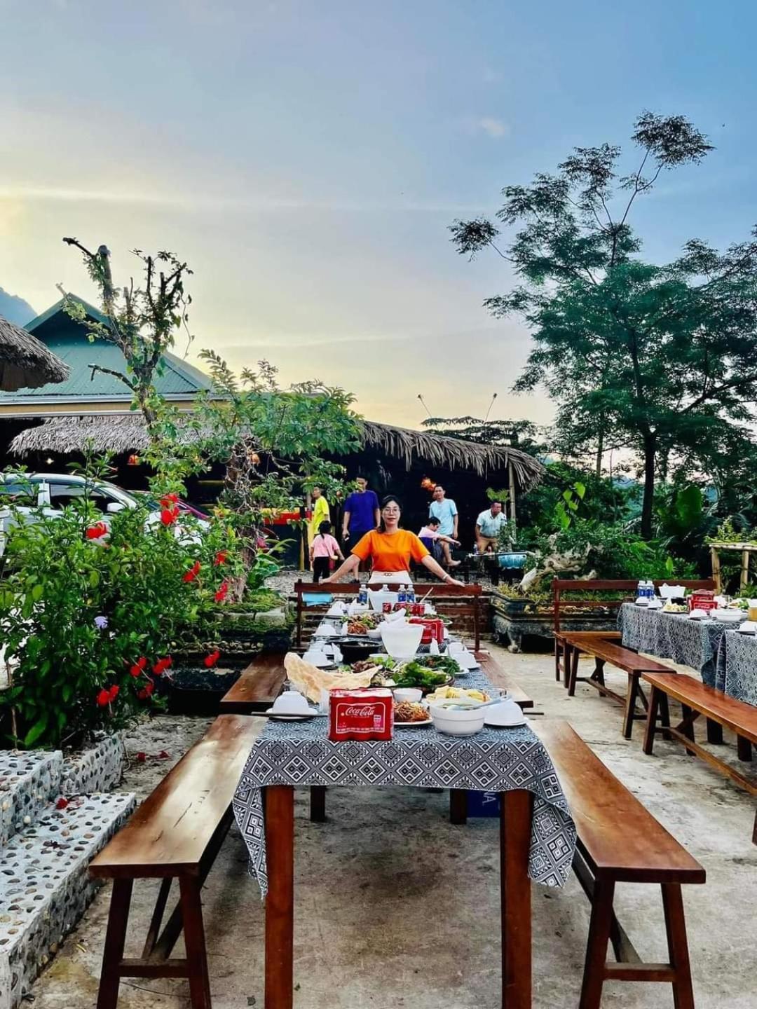 Pu Luong May Home & Cafe Lang Bang Kültér fotó