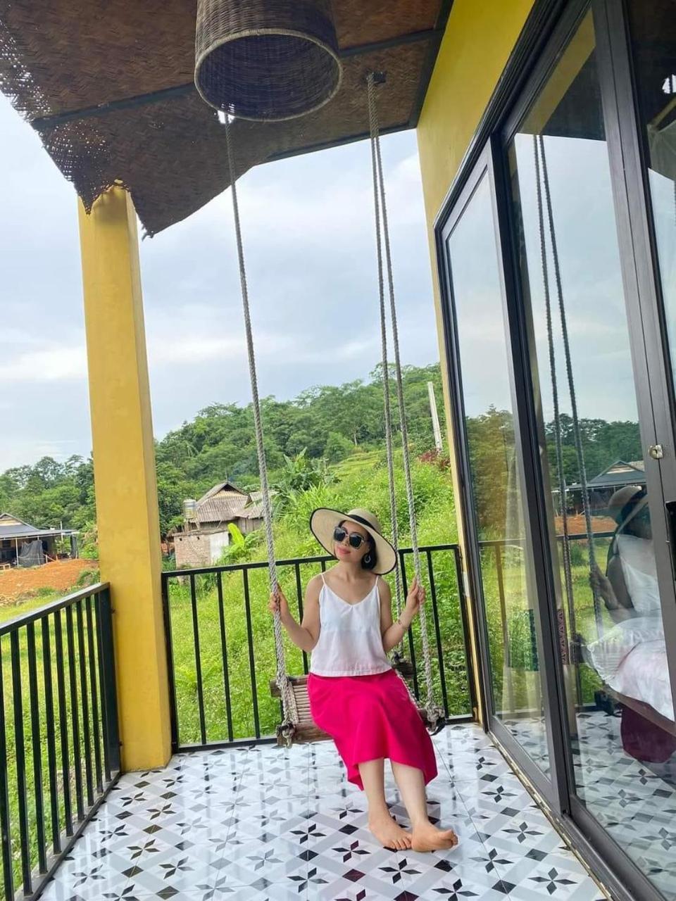 Pu Luong May Home & Cafe Lang Bang Kültér fotó